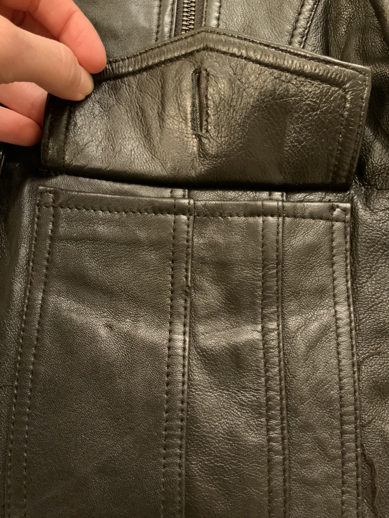 Women's Leather Jacket image indicator(6)