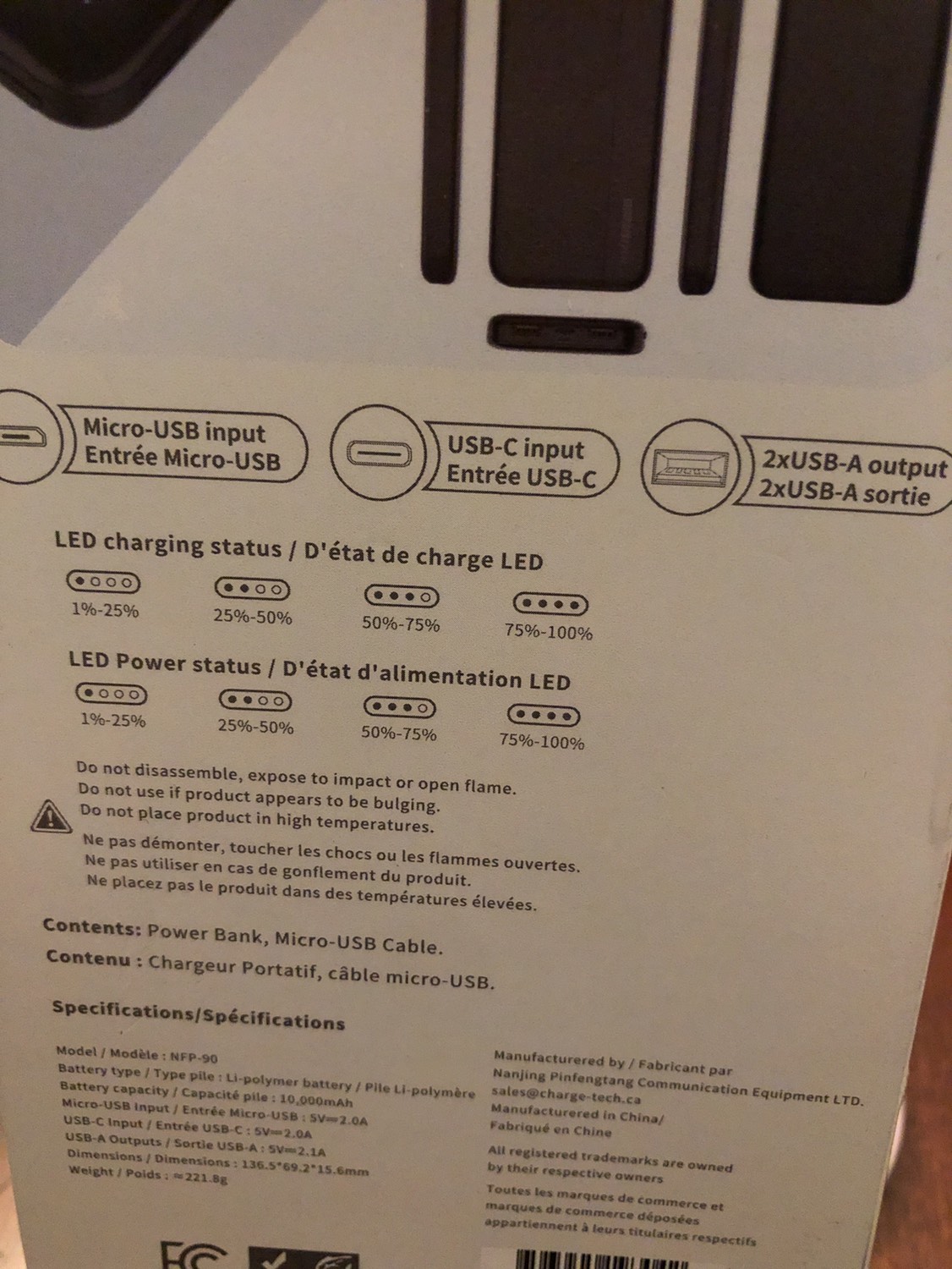 Power Bank 10000mAh - photo 2
