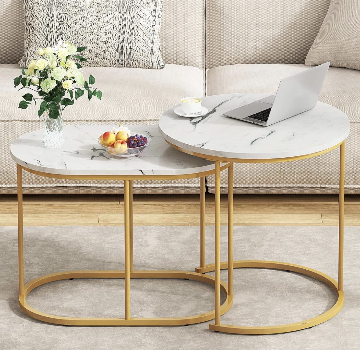 Nesting coffee tables - photo 3
