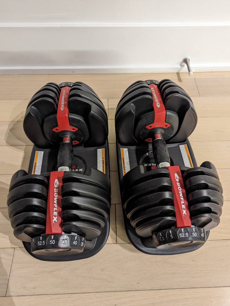 Bowflex weights thumbnail