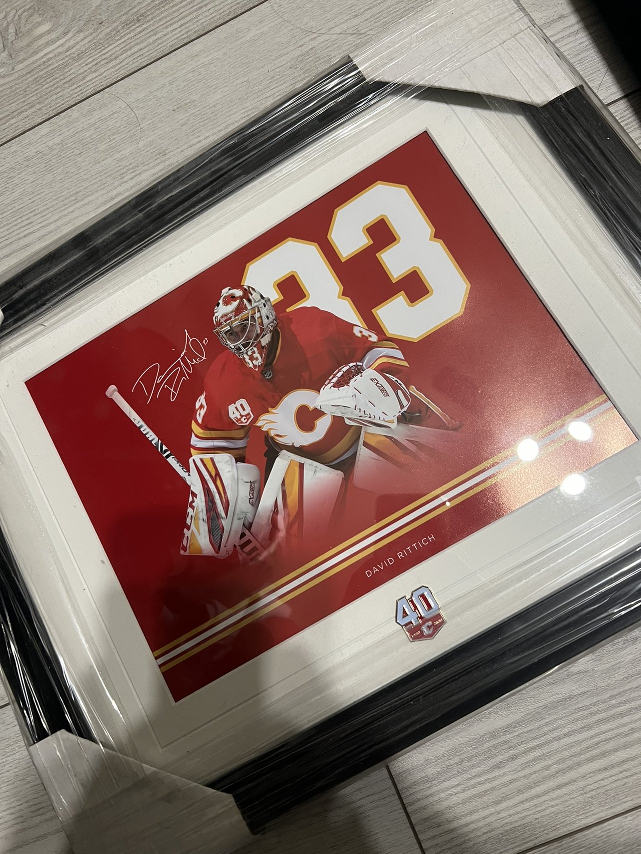 Flames frame