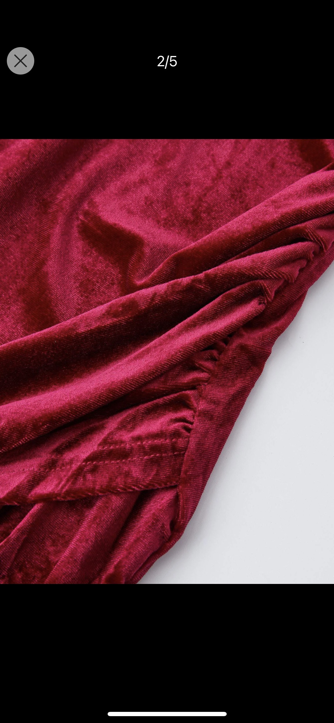 Perfect for the holidays❤️Burgundy velvet cowlneck dress image indicator(5)