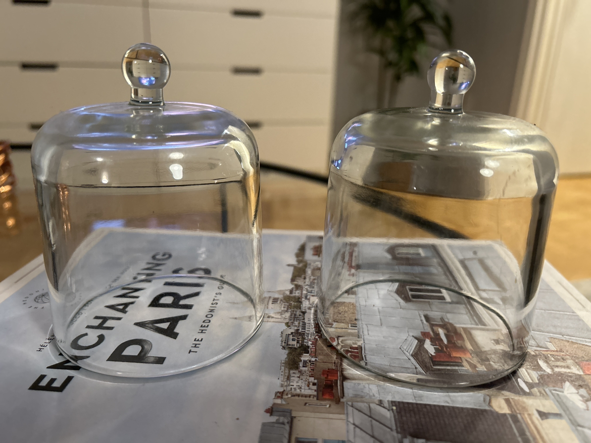 2 x Glass Dome candles - photo 4