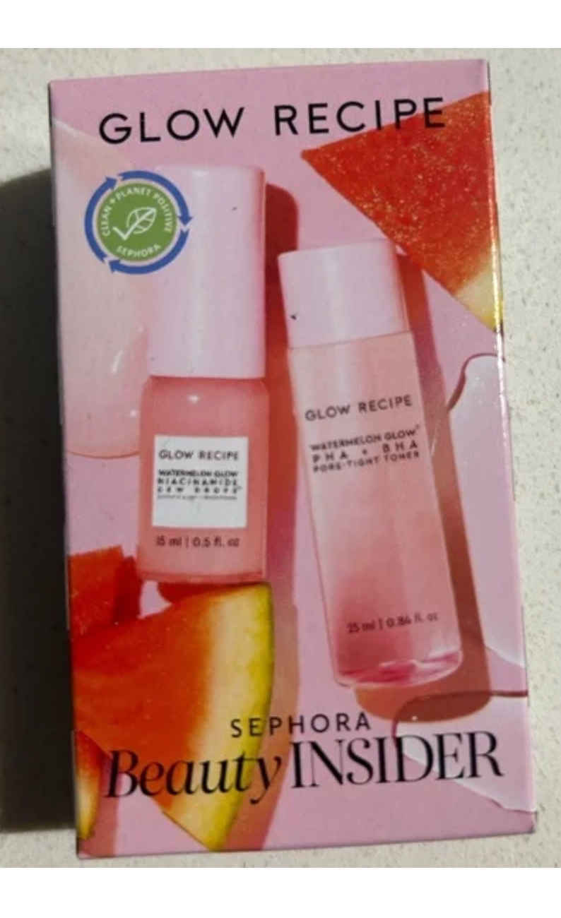 Glow recipe - Sephora birthday giveaways #freecycle