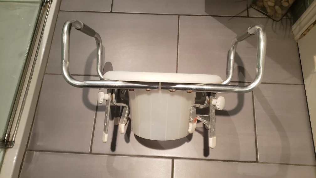 Raised toilet seat