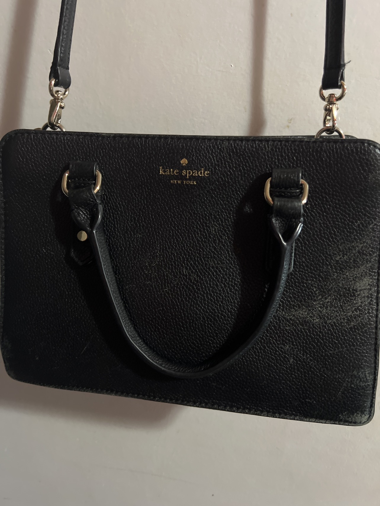 Kate Spade Black Crossbody Purse image indicator(2)