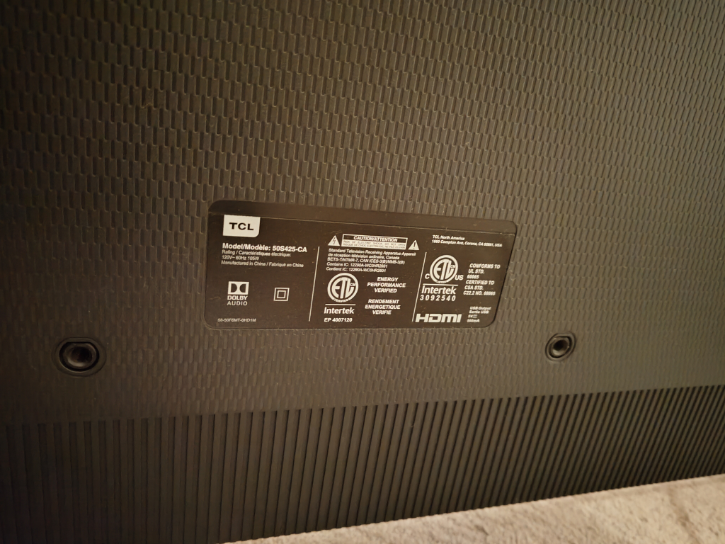 TCL 50” 4K UHD HDR ROKU SMART TV - photo 2