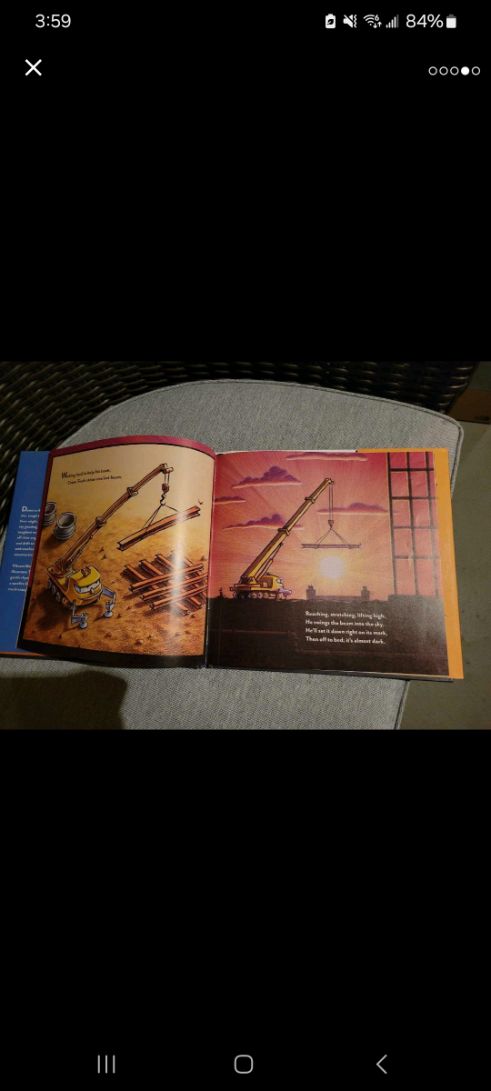 Goodnight, Goodnight, Construction Site Hardcover Like-New Book image indicator(4)