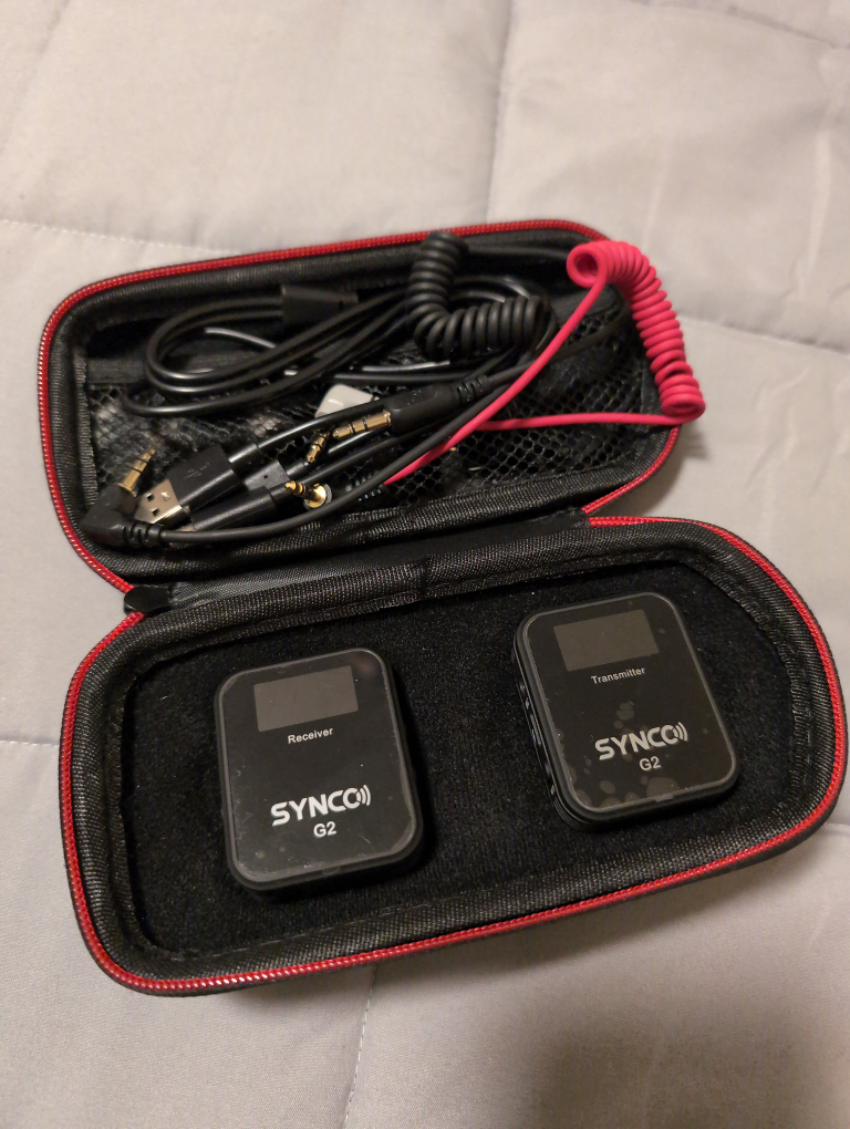 Synco Wireless Mic System #freecycle thumbnail