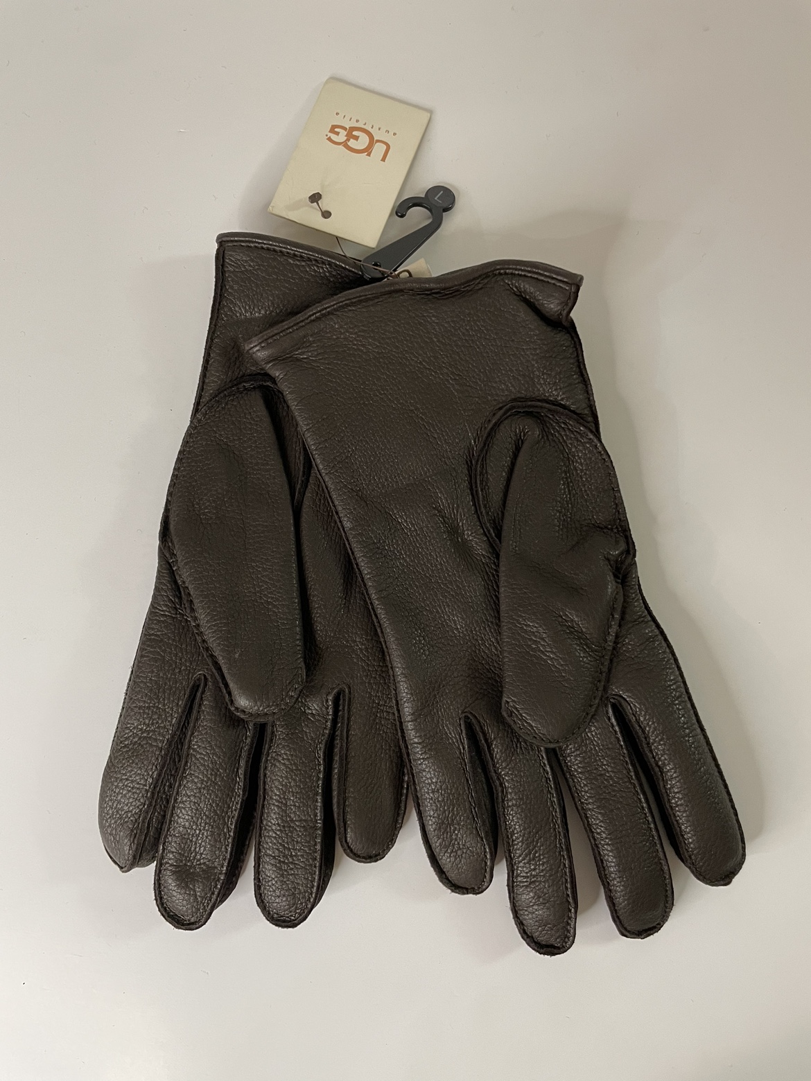 UGG Deerskin Leather Lambswool Winter Gloves image indicator(2)