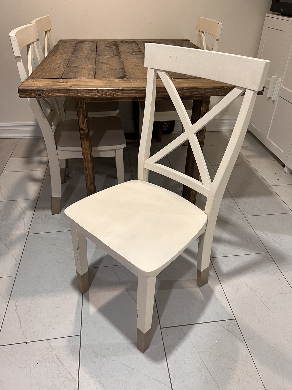 IKEA Ingolf Dining Chair Set (4 Chairs)