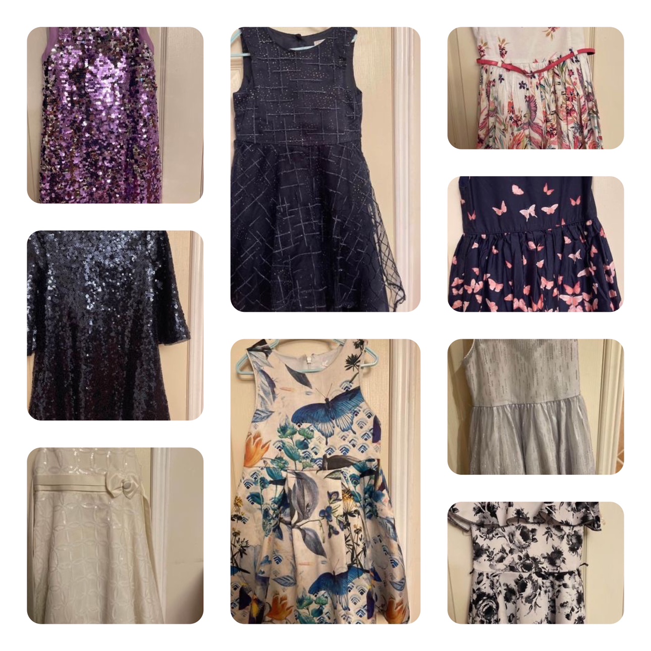 Girl Dresses Lot- 6/7T