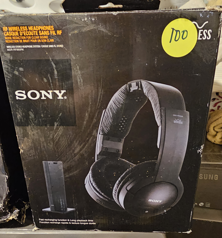rf wireless headphones for theater experience