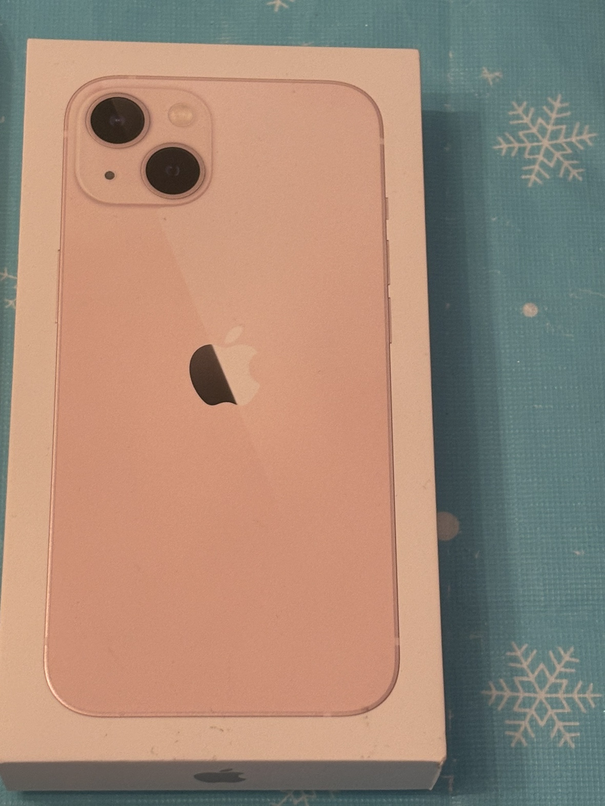 Unlocked pink iPhone 13 in euc