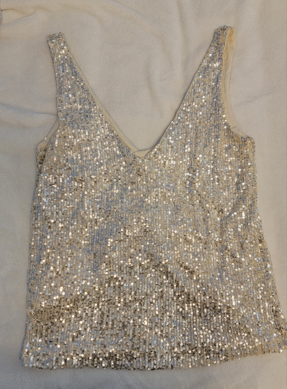Sequined Tops (size SMALL) - $5 each or 2 for $8 image indicator(4)