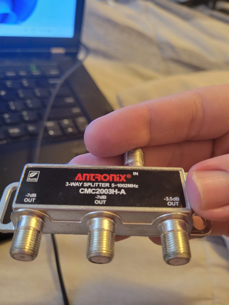 cheep cable splitter - photo 3