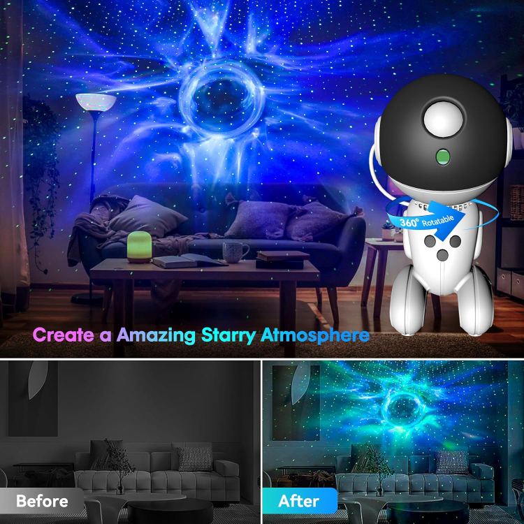 Robot Galaxy Projector, BNIB image indicator(3)