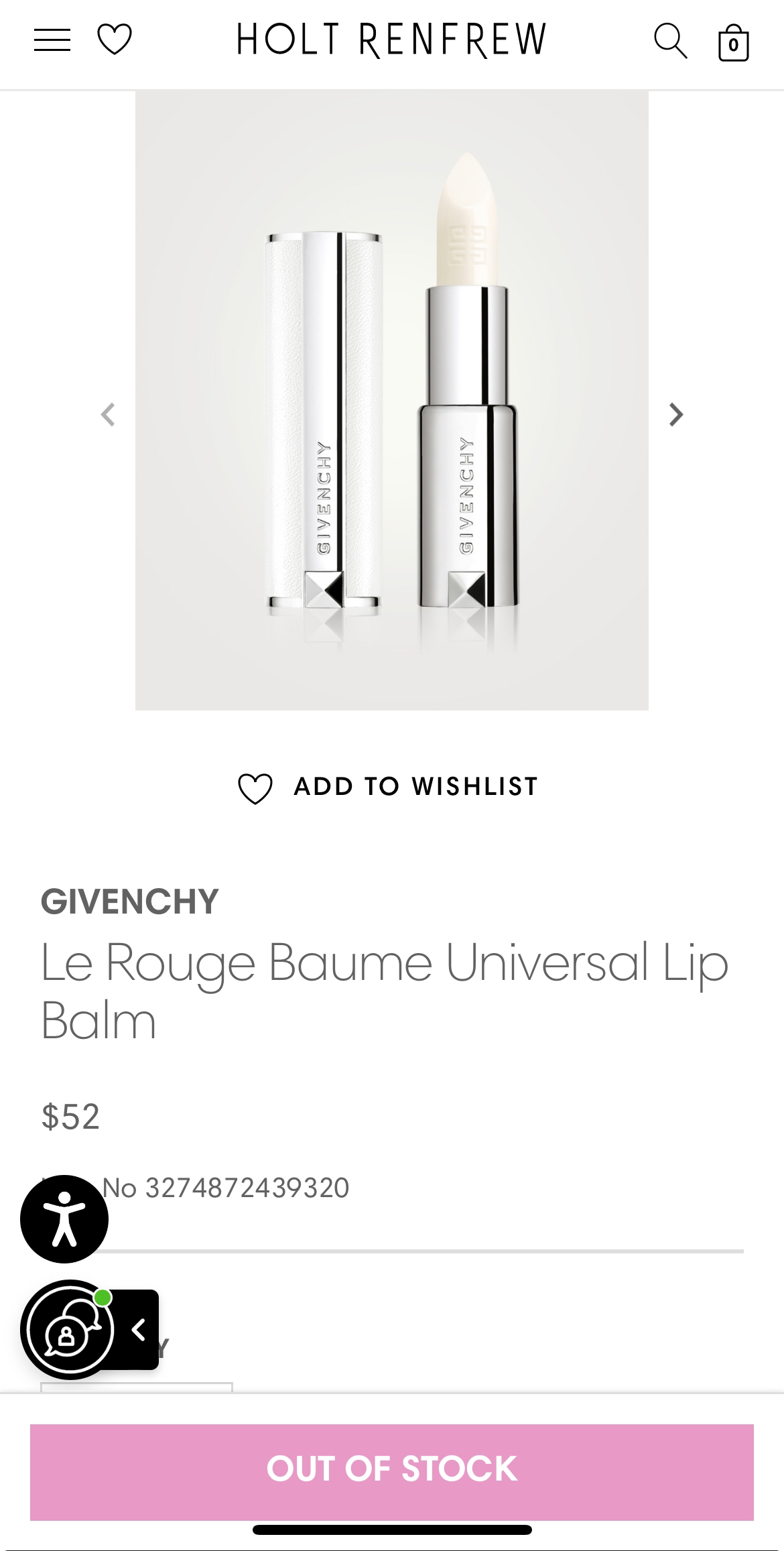 Givenchy Le Rouge Baume Universal Lip Balm image indicator(2)
