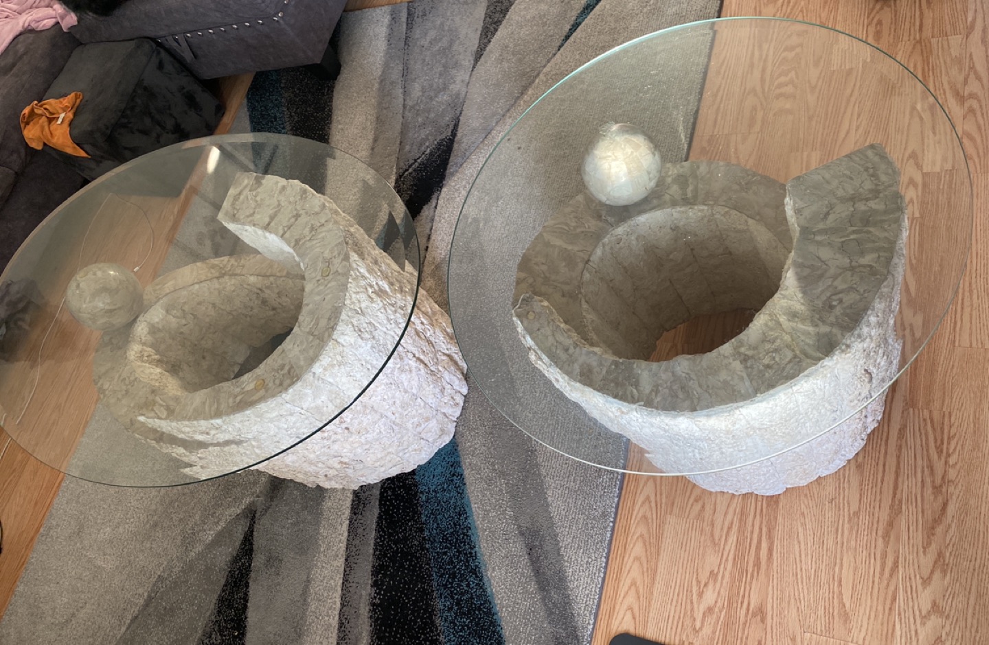 Elegant Coffee & Side Table for Sale (2 piece) thumbnail