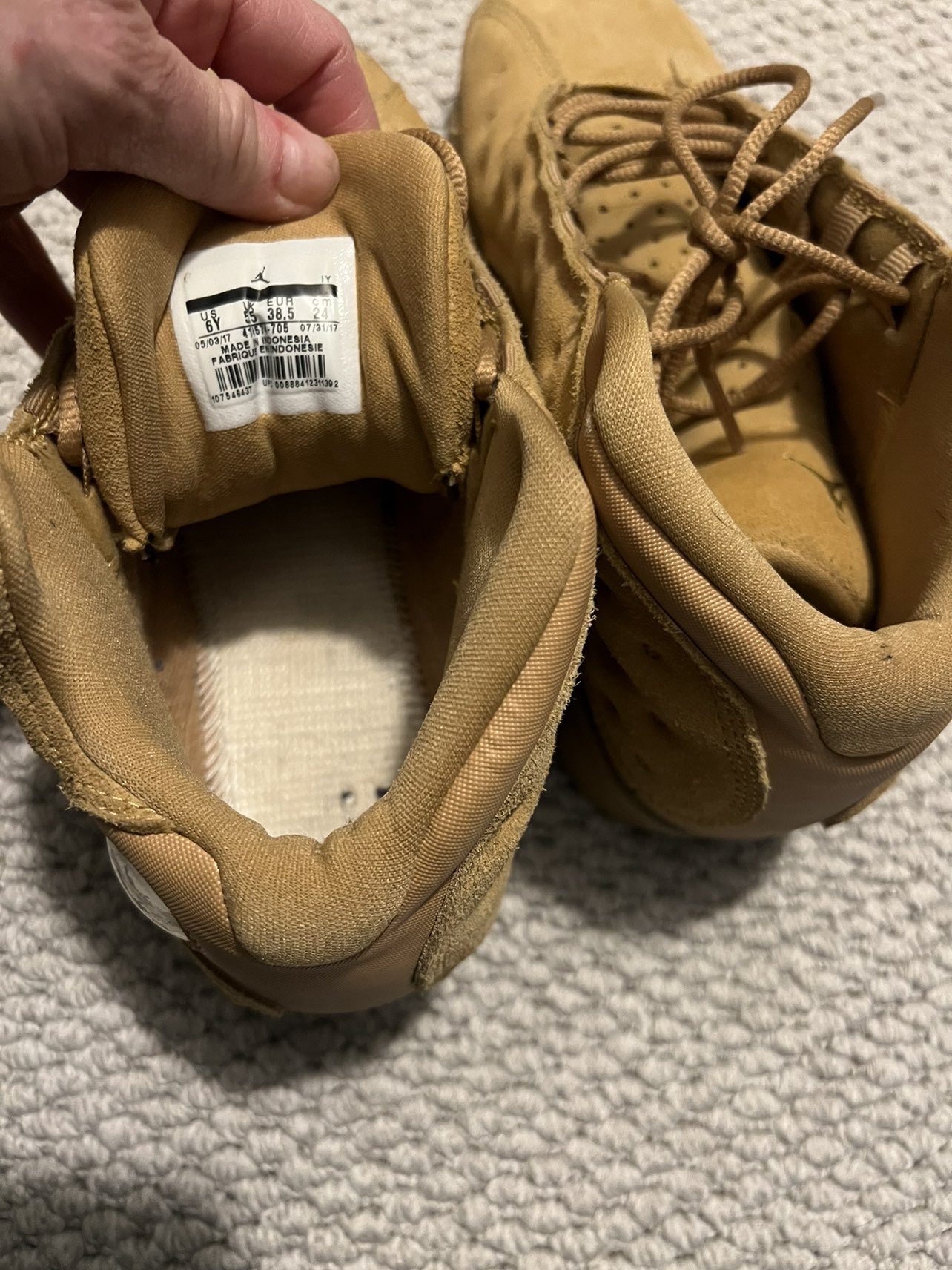 Jordan 13 Retro Wheat image indicator(9)