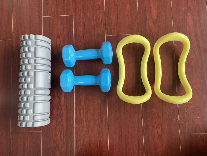 dumbbells & yoga rings thumbnail