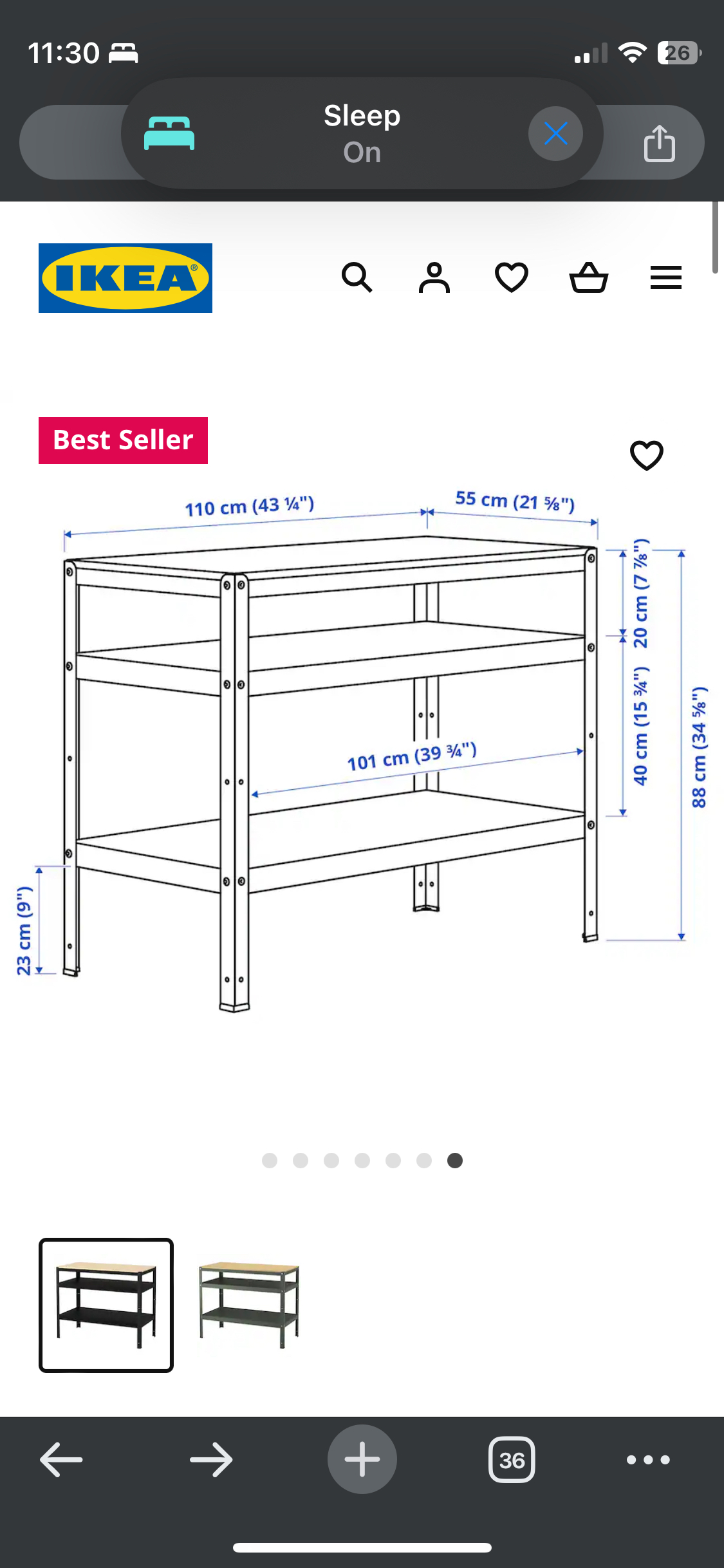 Ikea BROR work bench - photo 3