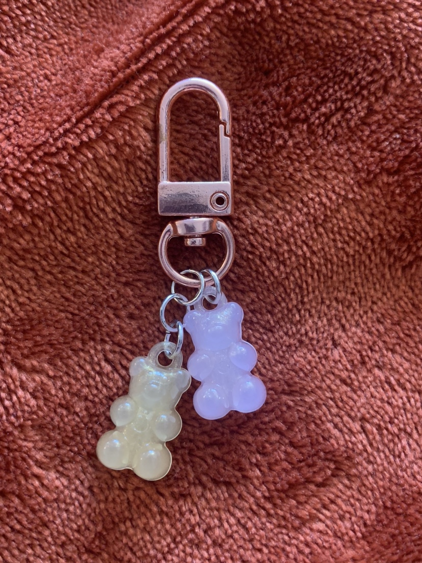 Strawberry lemonade themed keychains image indicator(4)