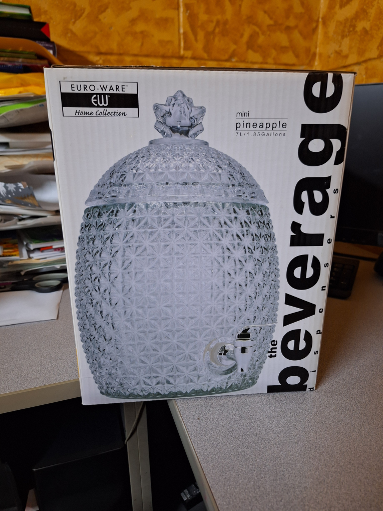 Euro-Ware 7L Pineapple Beverage Dispenser image indicator(2)
