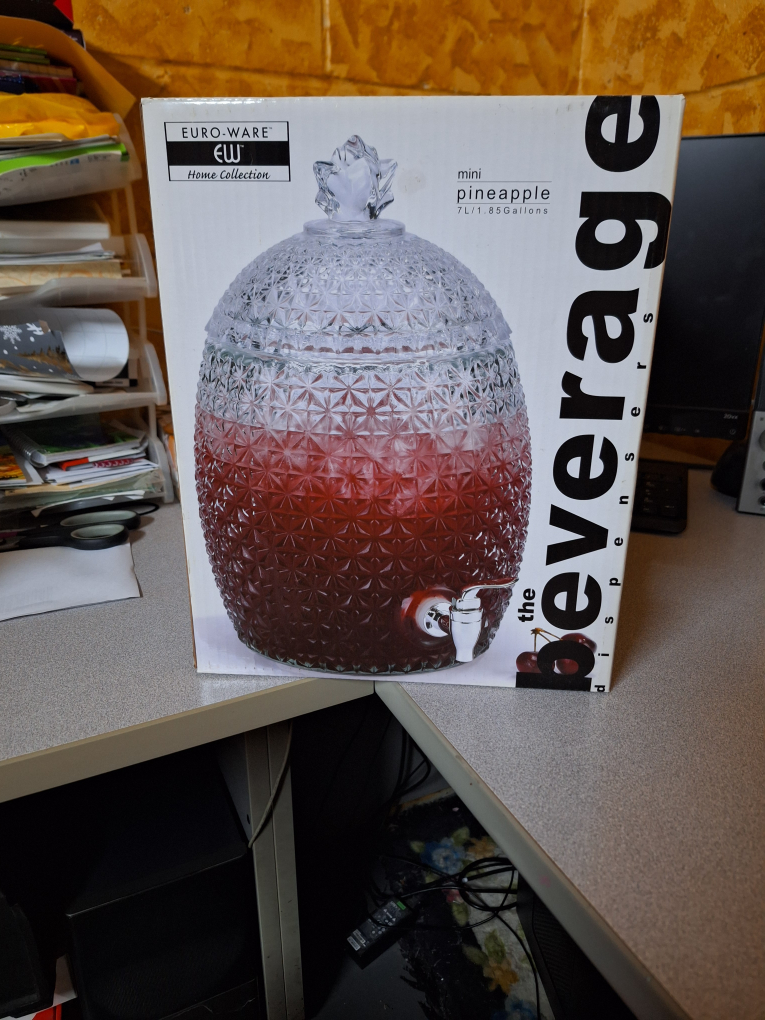 Euro-Ware 7L Pineapple Beverage Dispenser image indicator(3)