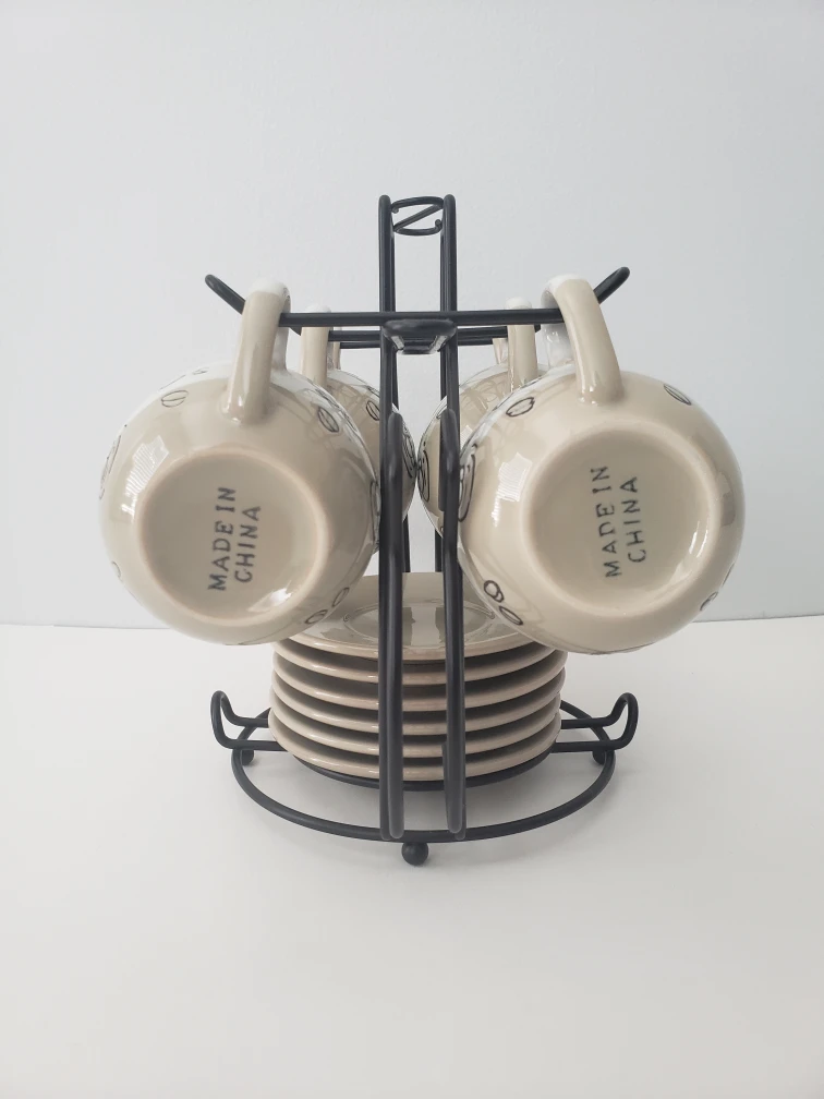 🎁 12pc Coffee Set ☕ Cups | Saucers 🎁 image indicator(5)