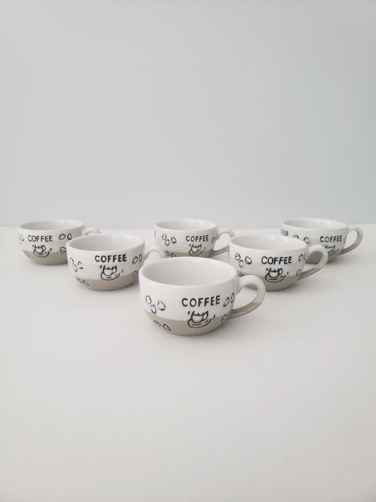 🎁 12pc Coffee Set ☕ Cups | Saucers 🎁 image indicator(9)