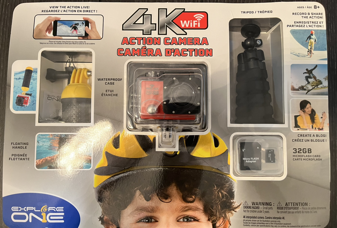 ** Brand New ** Action Camera 4K image indicator(2)