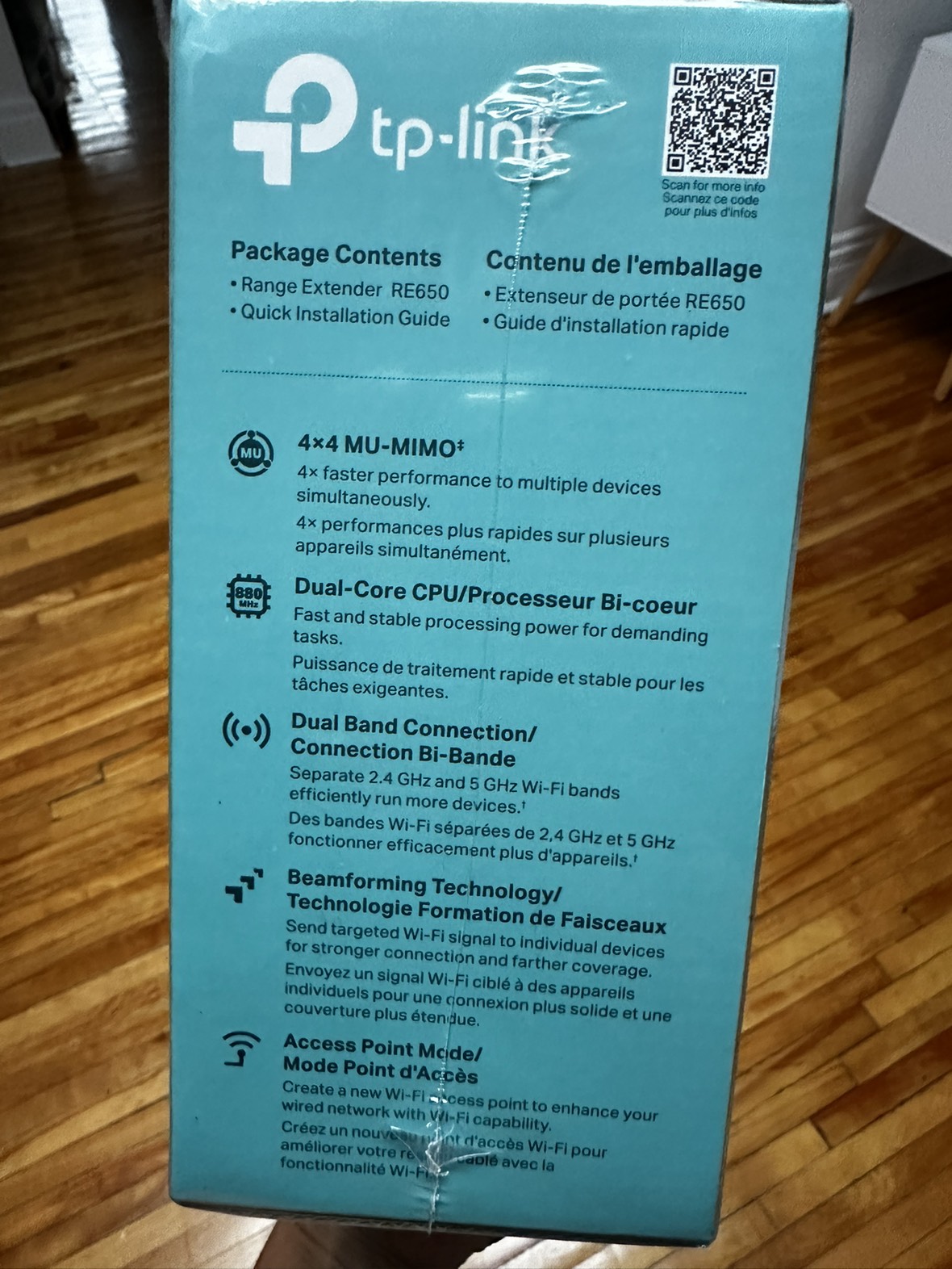 Wi-Fi Extender - Brand New - AC2600 TP-Link - photo 2