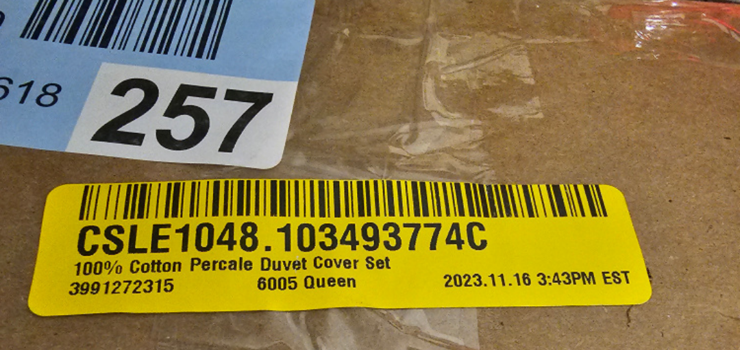 100% Cotton Percale Duvet Cover Set - photo 3