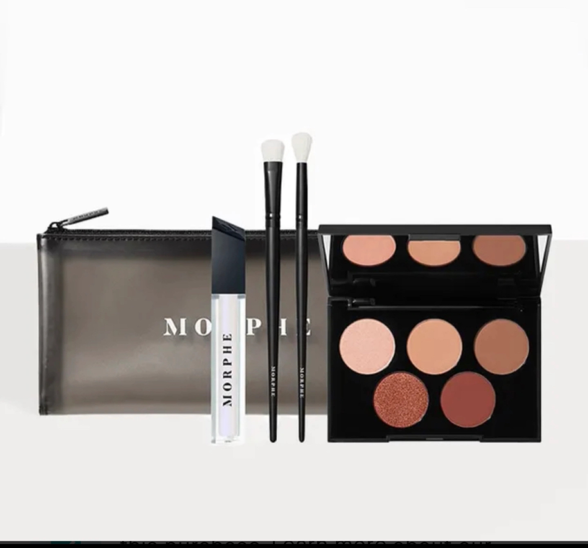 Brand New Morphe Whoa La La Lip & Eye Set image indicator(6)