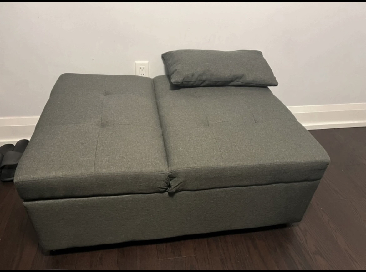 Upholstered ottoman/sleeper - photo 5