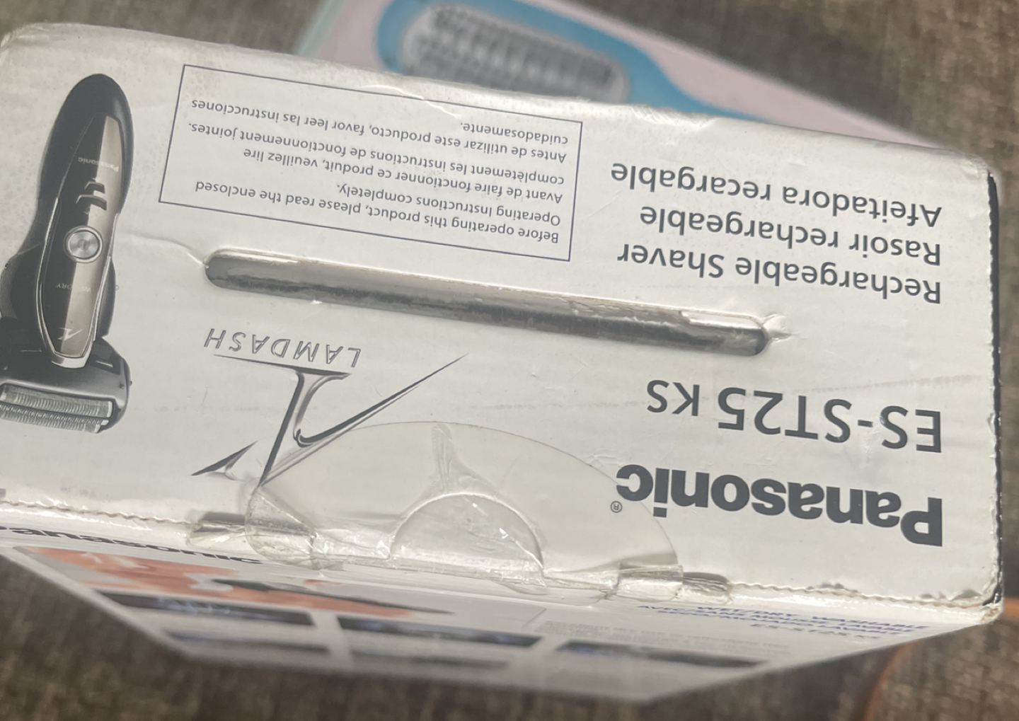 Panasonic Milano Series Triple Blade Linear Shaver, Black image indicator(3)