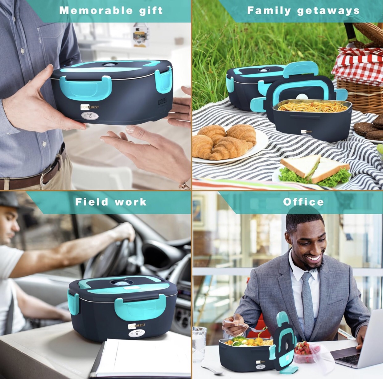 Electric Lunch Box Food Heater - photo 4