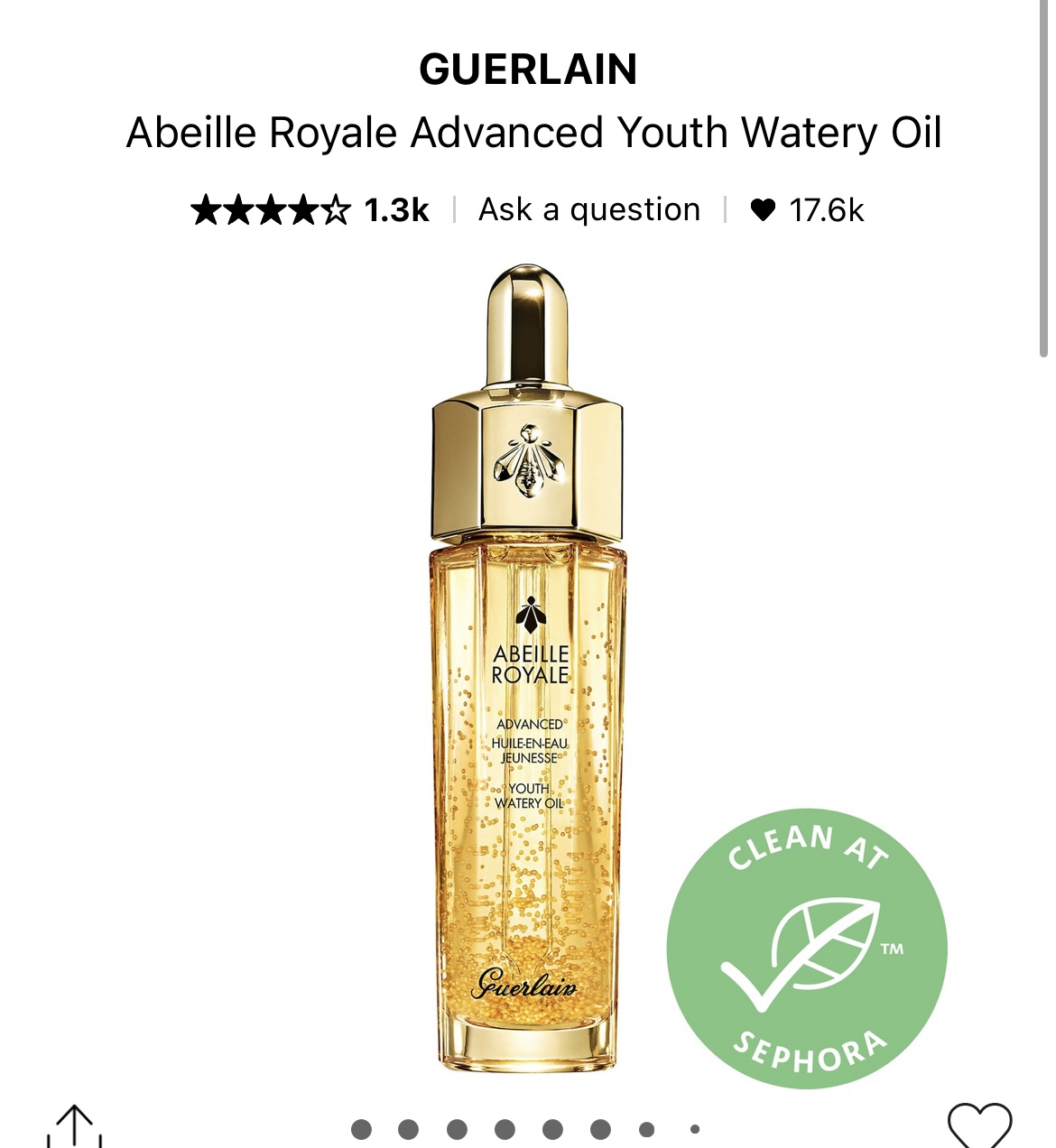 Brand New Guerlain Youth Watery Oil thumbnail