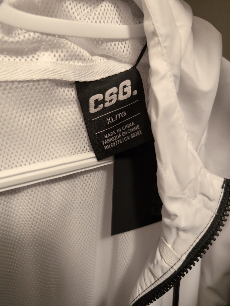 CSG parker wind jacket with original tags (New and not worn) - photo 2
