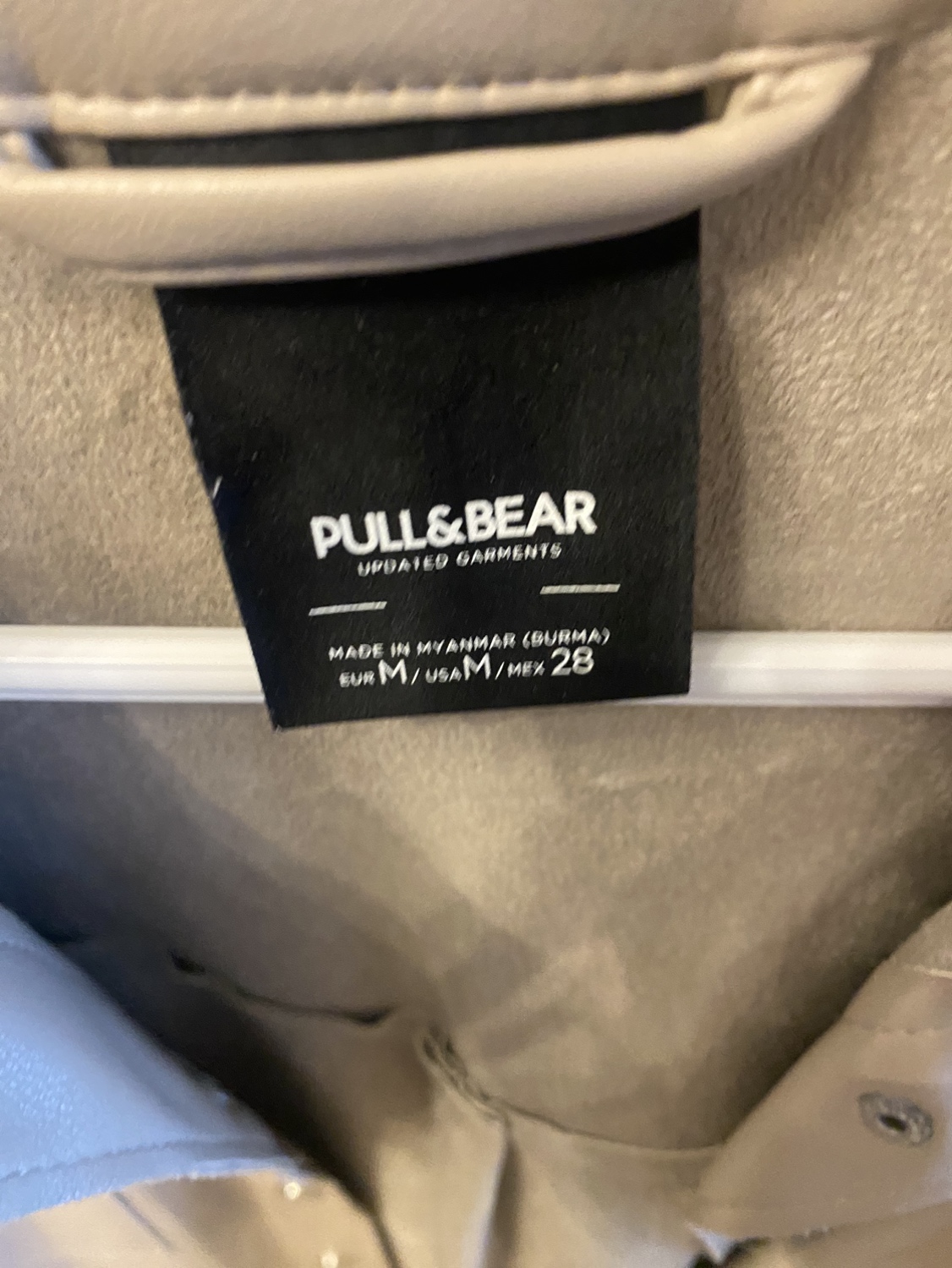 Beige Leather Jacket - M image indicator(2)