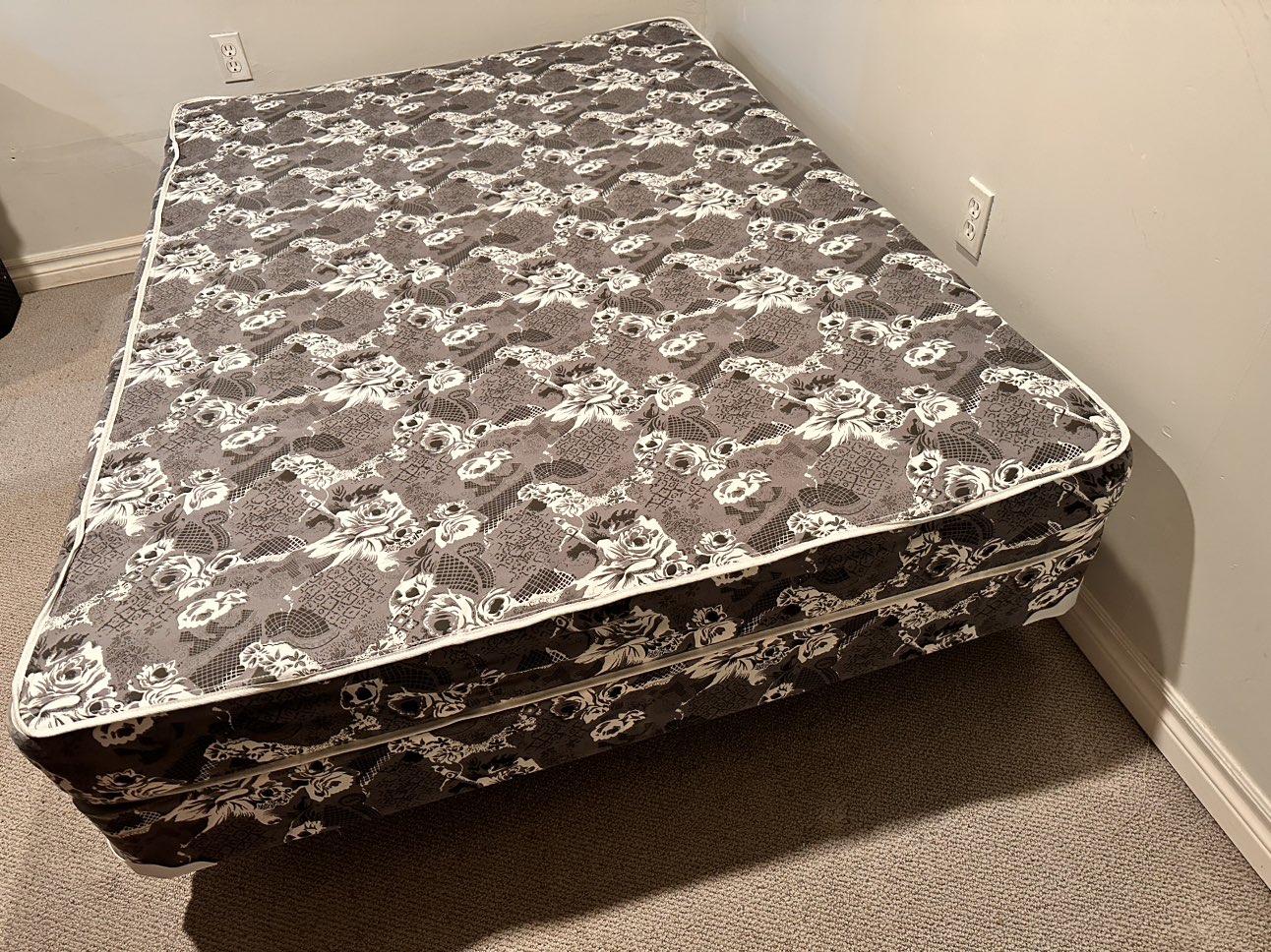 Bed furniture - Bed box and Mattress - Double size - photo 2