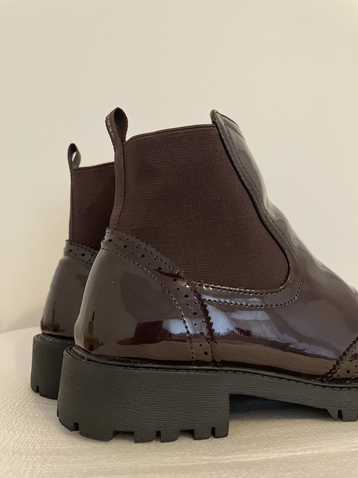 Vero Moda - Patent Ankle Boots (size US8) image indicator(4)