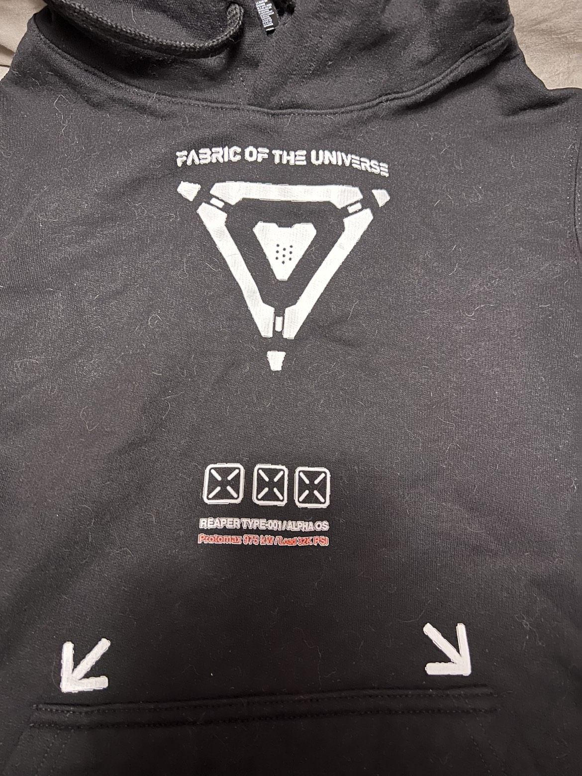 fabric of the universe hoodie - photo 4