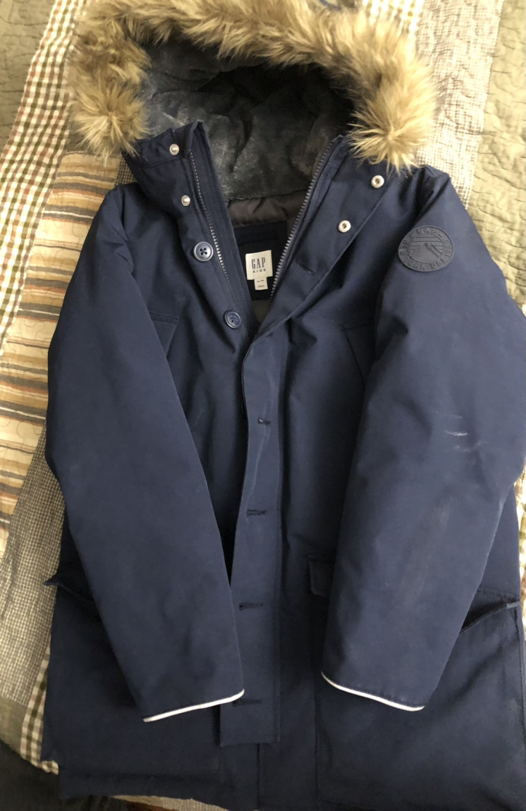 Gap kids XL blue jacket - photo 2