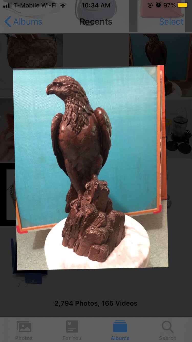 Eagle statue