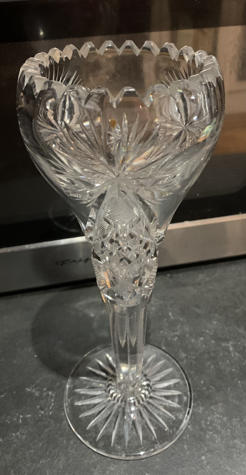 Vintage Bohemian Crystal Vases plus more image indicator(4)