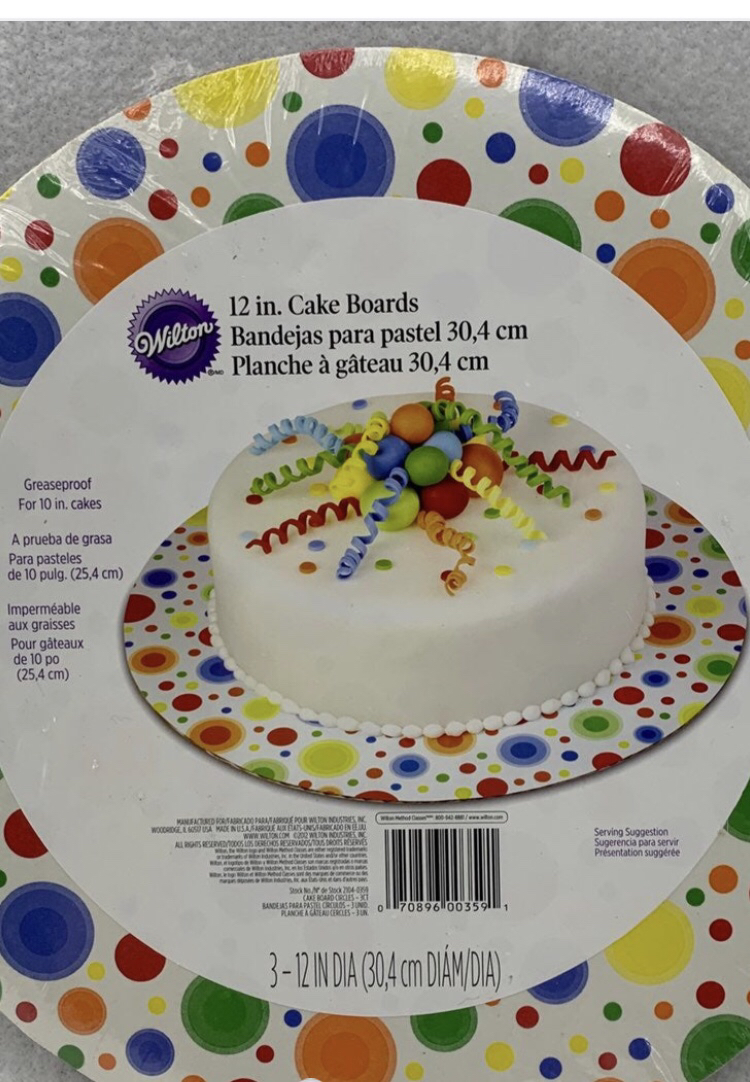 Cake boards