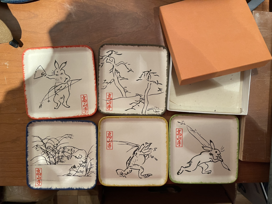 Japanese fabric paper coasters image indicator(3)