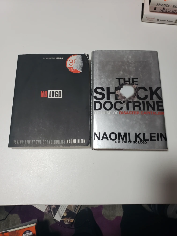 Naomi Klein books thumbnail